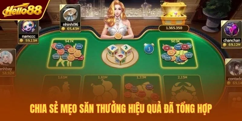 Chia sẻ mẹo săn thưởng hiệu quả đã tổng hợp