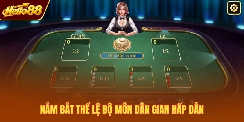 Nắm bắt thể lệ bộ môn dân gian hấp dẫn