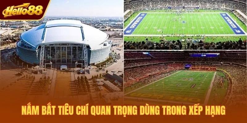 Nắm bắt tiêu chí quan trọng dùng trong xếp hạng
