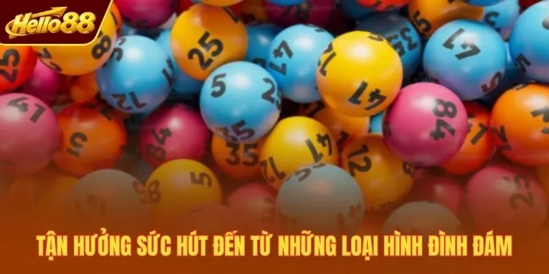 Tận hưởng sức hút đến từ những loại hình đình đám